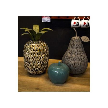 Metal Armut Biblo Dekor 16X30 Cm