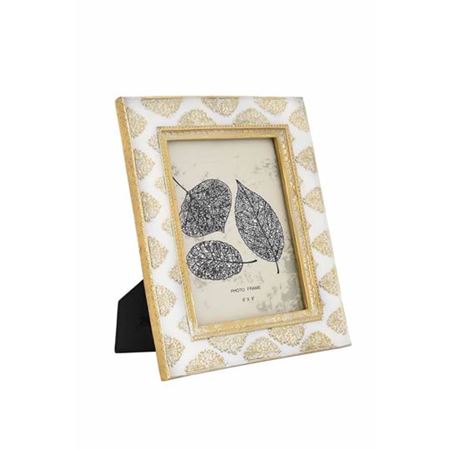 Ena Gold İşlemeli Fotoğraf Çerçevesi Büyük Boy