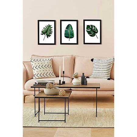 Yeşil Yapraklı Tablo Seti