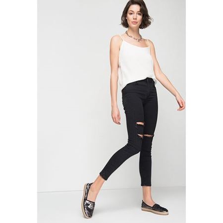 Kurşun Siyah Kadın Espadril