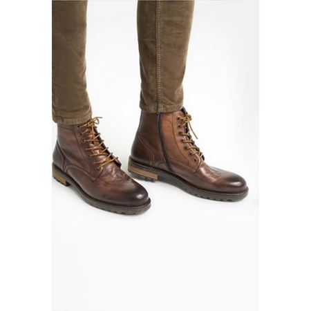 Hakiki Deri Kahve Erkek Bot