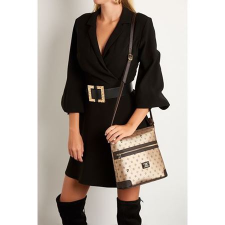 Altın Kadın Omuz Çantası