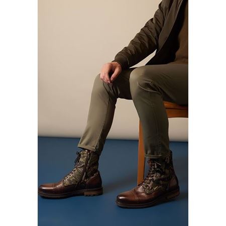 Hakiki Deri Kahverengi Erkek Bot