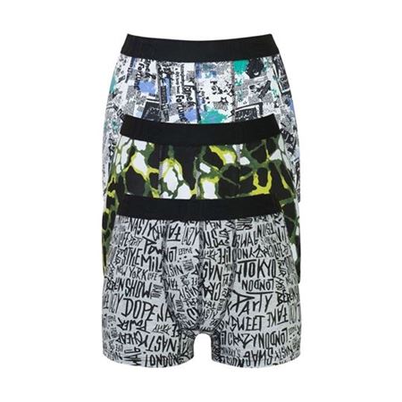 DESENLİ ERKEK BOXER 3'LÜ SET