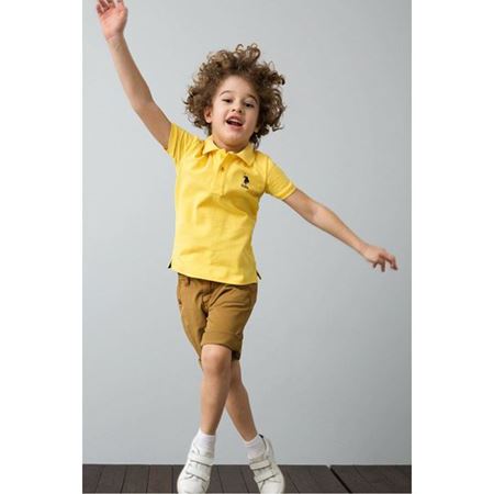 Sarı Erkek Çocuk T-Shirt