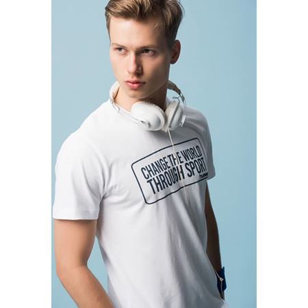 Erkek Beyaz T-shirt Scott