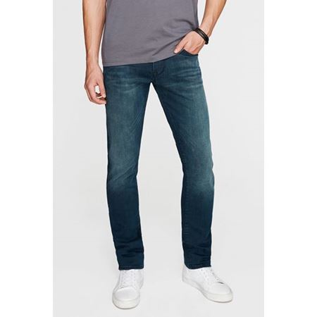 Erkek Skinny Jean Jake Dark Brushed Mavi Jet Black