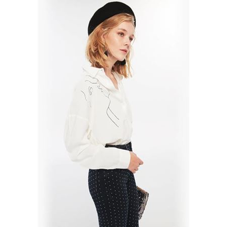 Kadın Beyaz Gömlek